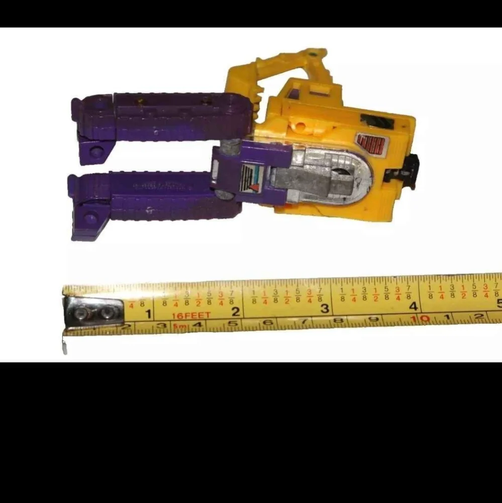Transformers G1 DECEPTICON EXCAVATOR construction vehicle vintage